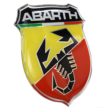 ABARTH 3D Emblem Sticker (73mm)-21533-