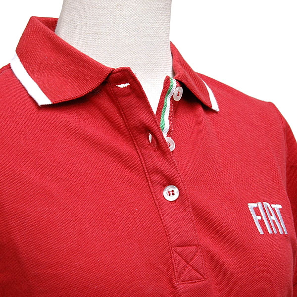 FIAT LADYS POLO SHIRTS (1899/Red)