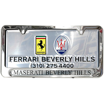 MASERATI Beverly Hills Plate