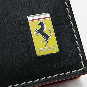 Ferrari Leather Wallet(Black)