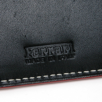 Ferrari Leather Wallet(Black)