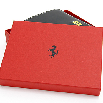 Ferrari Leather Wallet(Black)