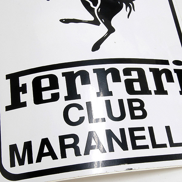 Ferrari Club Maranello Emblem Sticker