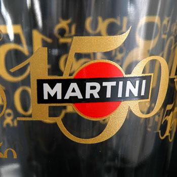 MARTINI 150 anni Memorial Glass