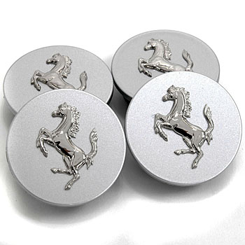 Ferrari Wheel Centre Cap Set(Silver)