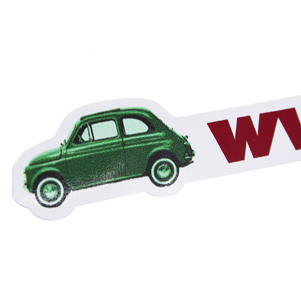 FIAT 500 CLUB ITALIA Logo Sticker