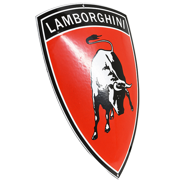 Lamborghini Emblem Plate