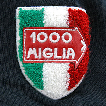 1000 MIGLIA Official Lettered Felpa(Navy)