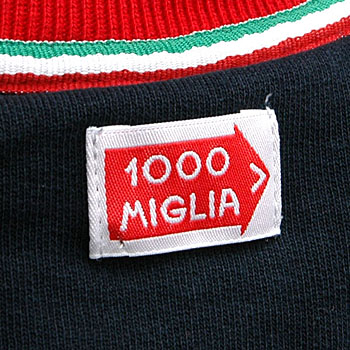 1000 MIGLIA Official Lettered Felpa(Navy)