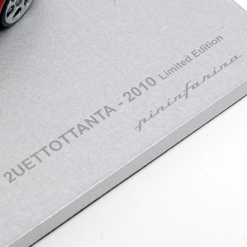 1/43 Pininfarina 2uettottanta Miniature Model (Limited Edition)