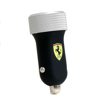 Ferrari Smart Phone Car Charger(Black)