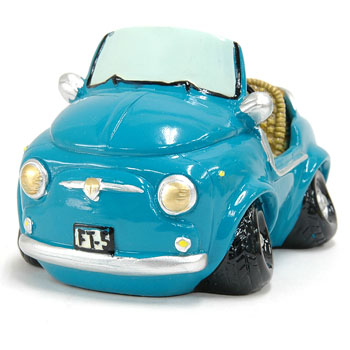 FIAT 500 Coin Bank(Blue)