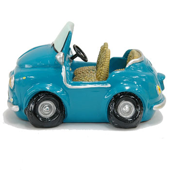 FIAT 500 Coin Bank(Blue)