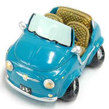 FIAT 500 Coin Bank(Blue)