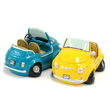 FIAT 500 Coin Bank(Blue)