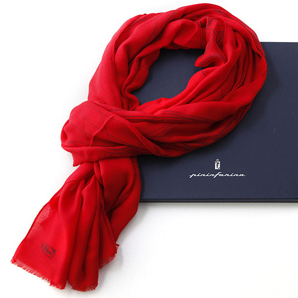 Pininfarina 80anni Memorial foulard (Red)