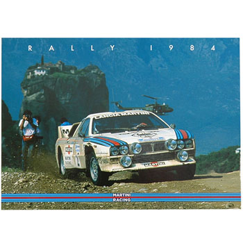 LANCIA MARTINI RACING Post Card Set(4pcs.)