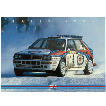 LANCIA MARTINI RACING Post Card Set(4pcs.)