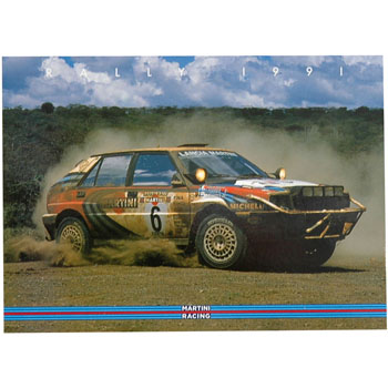 LANCIA MARTINI RACING Post Card Set(4pcs.)