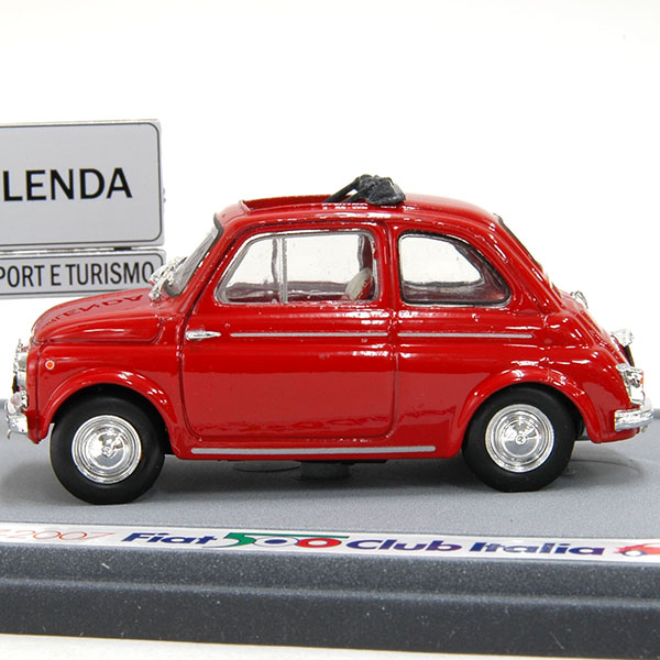 1/43 FIAT 500 Miniature Model-500 Club 50anni Memorial-