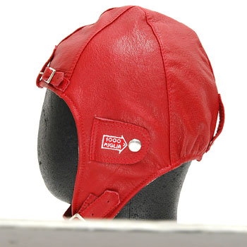 1000 MIGLIA Official Leather Helmet(Red)