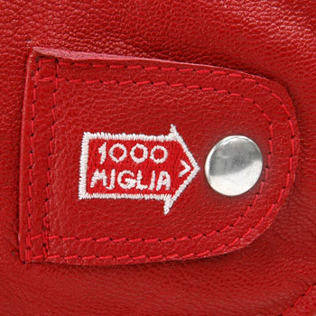 1000 MIGLIA Official Leather Helmet(Red)