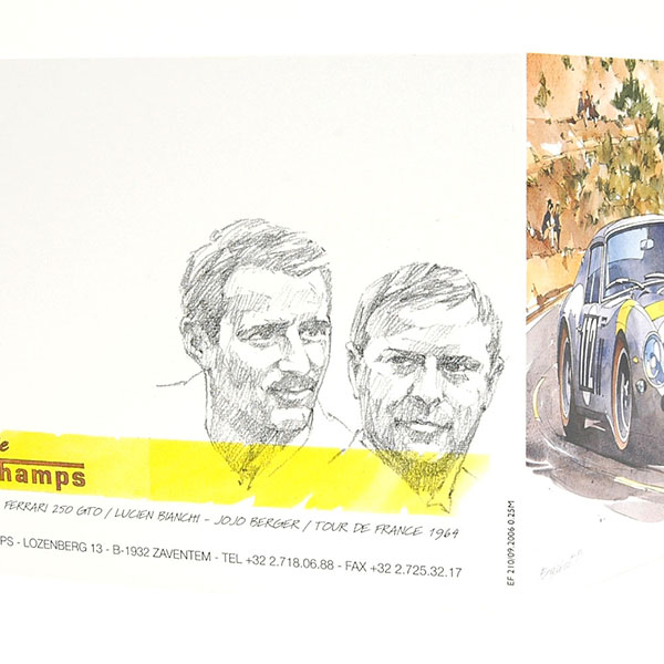 Ferrari Francorchamps Greeting Card Set