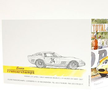 Ferrari Francorchamps Greeting Card Set