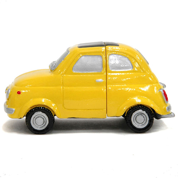 FIAT 500 Magnet miniature model(Yellow)