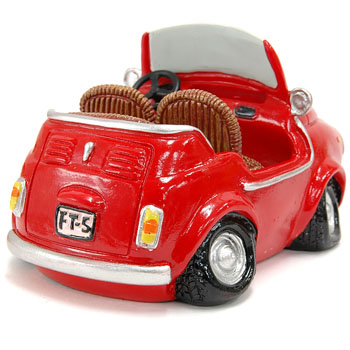 FIAT 500 JOLLY Coin Bank(Red)