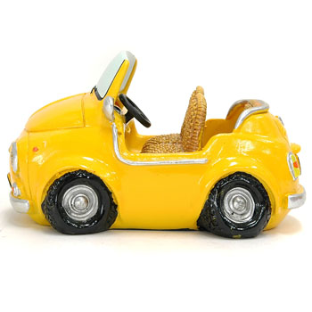 FIAT 500 JOLLY Coin Bank(Yellow)