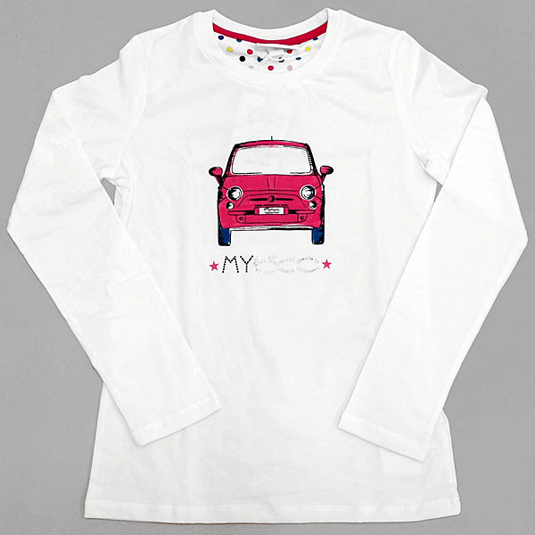 FIAT 500 Self Print Kids T-Shirts(for Women)