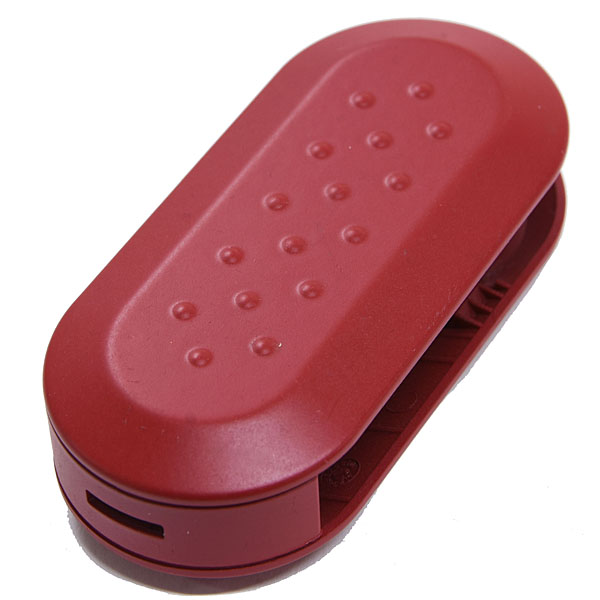 Fiat Genuine Key Cover (Red / White Stripe Prototype)