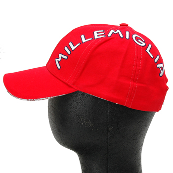 1000 MIGLIA Official Baseball Cap(Mille MIGLIA Logo/Red)