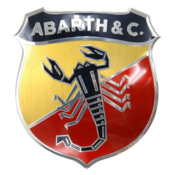 ABARTH 595 50th anni Anniversario Emblem Set