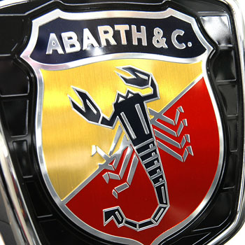 ABARTH 595 50th anni Anniversario Emblem Set