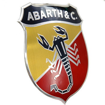 ABARTH 595 50th anni Anniversario Emblem Set