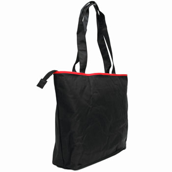 Vespa Nylon Shopping Bag(Black)