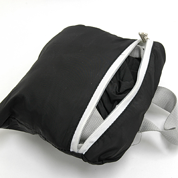 Vespa Nylon Folding Bag(Black)