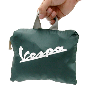 Vespa Nylon Folding Bag(Black)