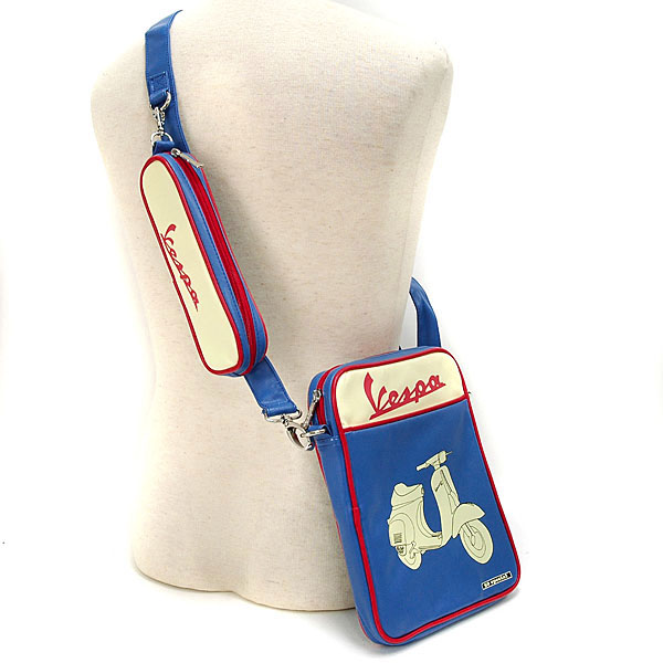 Vespa Official Schoulder Bag (Blue)