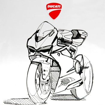 DUCATI Illustration -1199 PANIGALE-