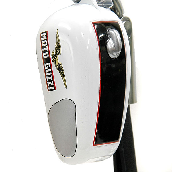 MOTO GUZZI Official Keyring-Tank Shaped/White-