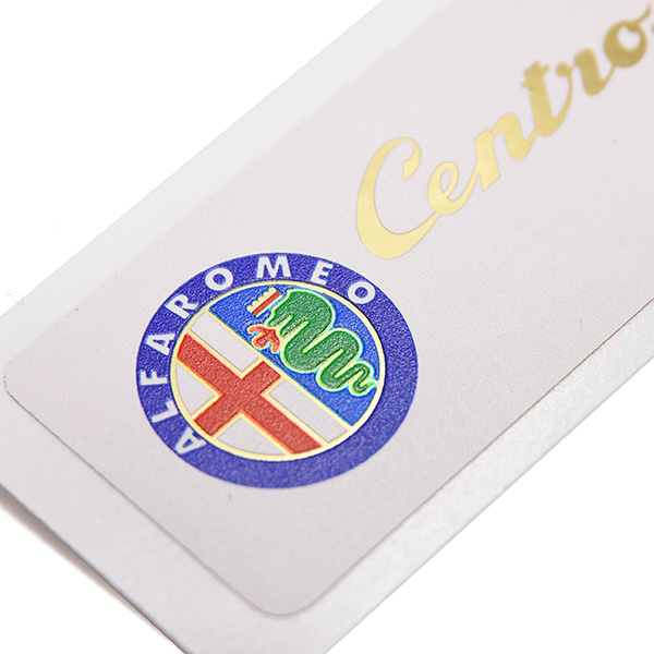 Alfa Romeo Centro Stile Sticker GOLD LOGO