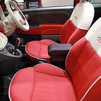 FIAT 500 Leather Arm rest