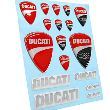 DUCATI Sticker Set-ISTITUZIONALE 2010-