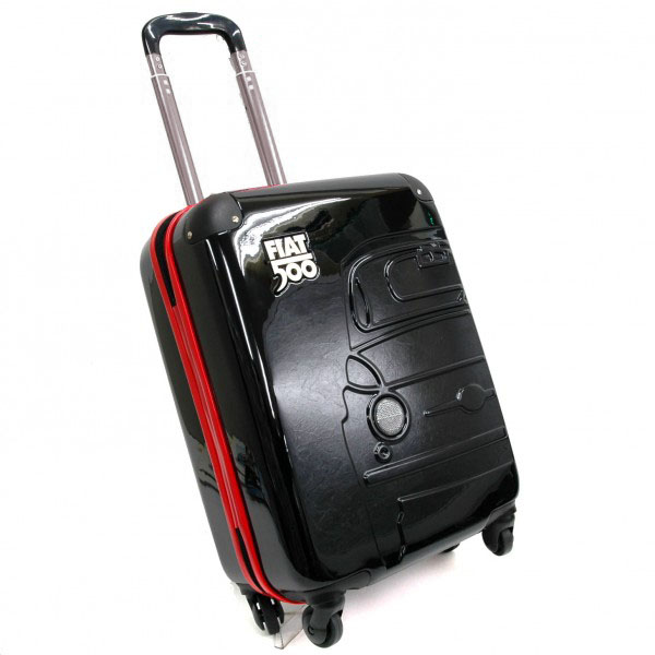 FIAT 500 Trolly Bag(Black)