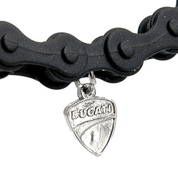 DUCATI Silicone Keyring(Black)