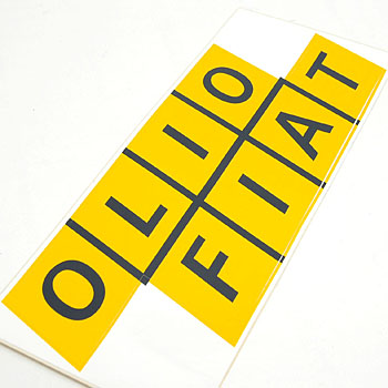 OLIO FIAT Sticker(XL)