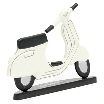 Vespa 125 Primavera Miniature Object(White)